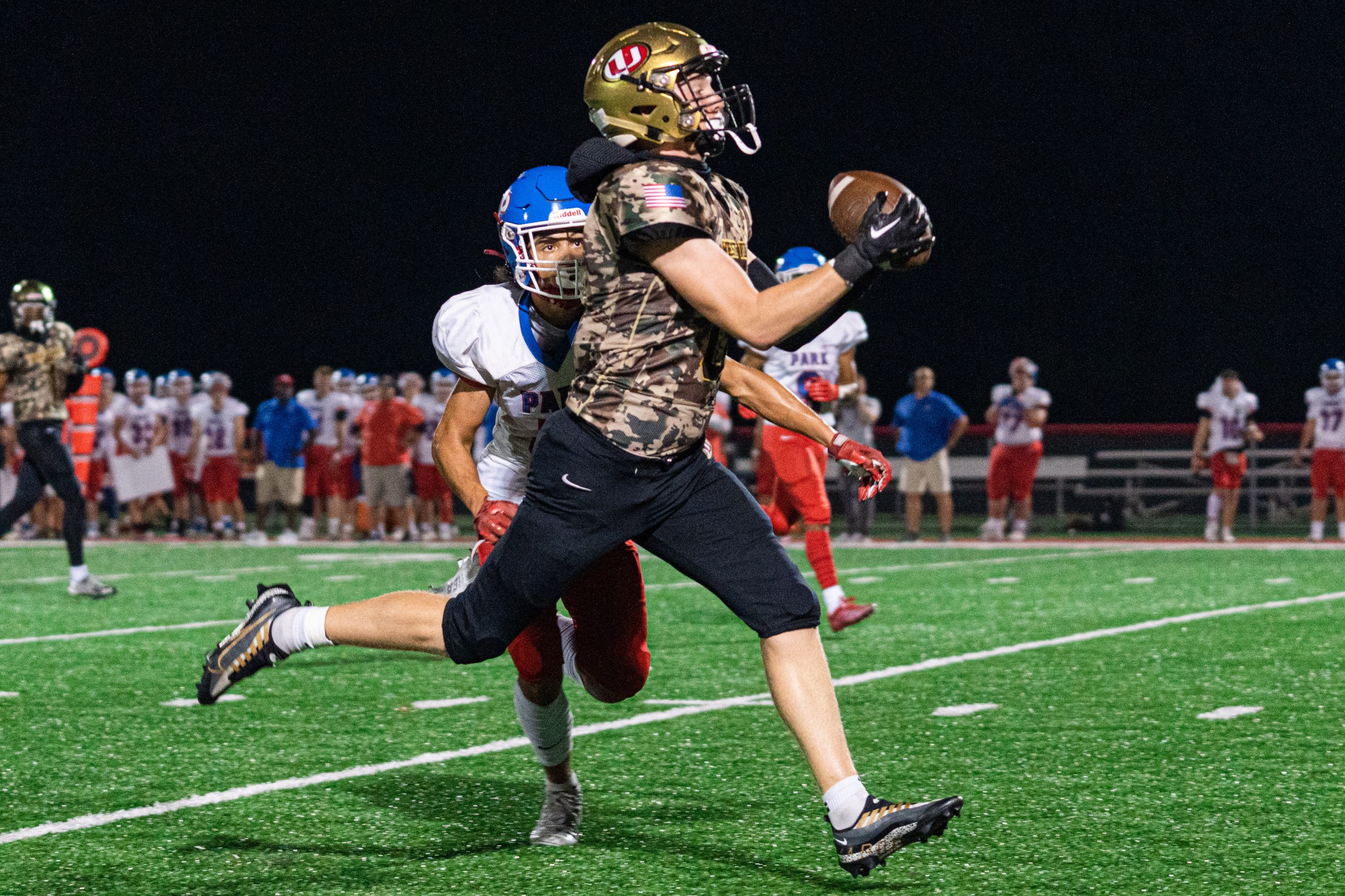 University's Luke Hudson breaks school passing record but Hawks fall to Wheeling Park 55-33